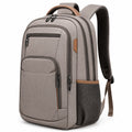 Laptoprucksack 32 x 18 x 46 cm aus Polyester in Grau mit mehreren Fächern